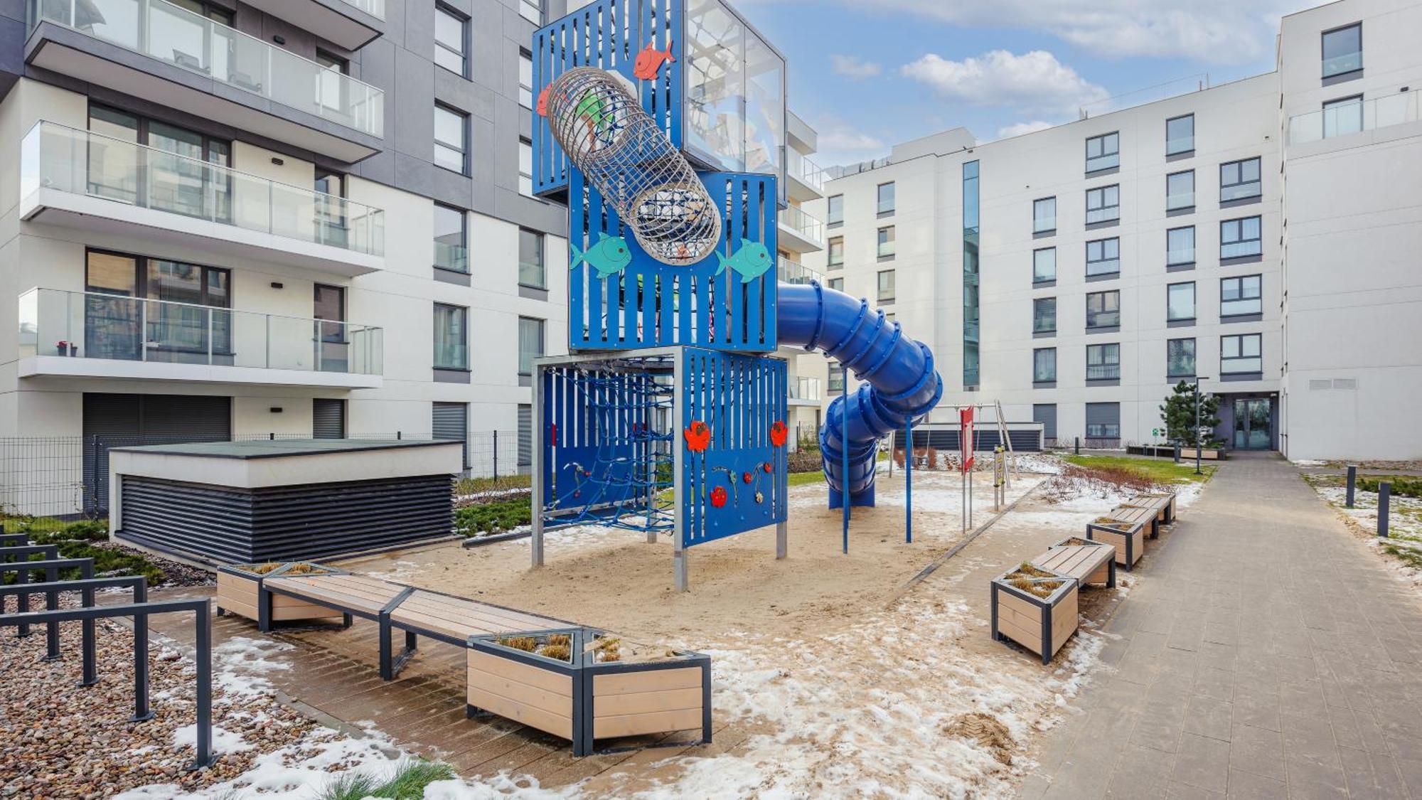 Apartamenty Sun & Snow Przystan Letnica Gdansk Exterior photo