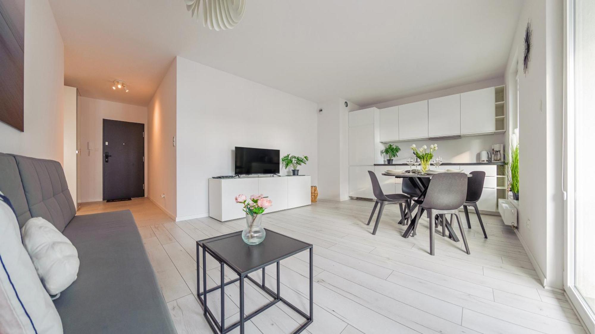 Apartamenty Sun & Snow Przystan Letnica Gdansk Exterior photo