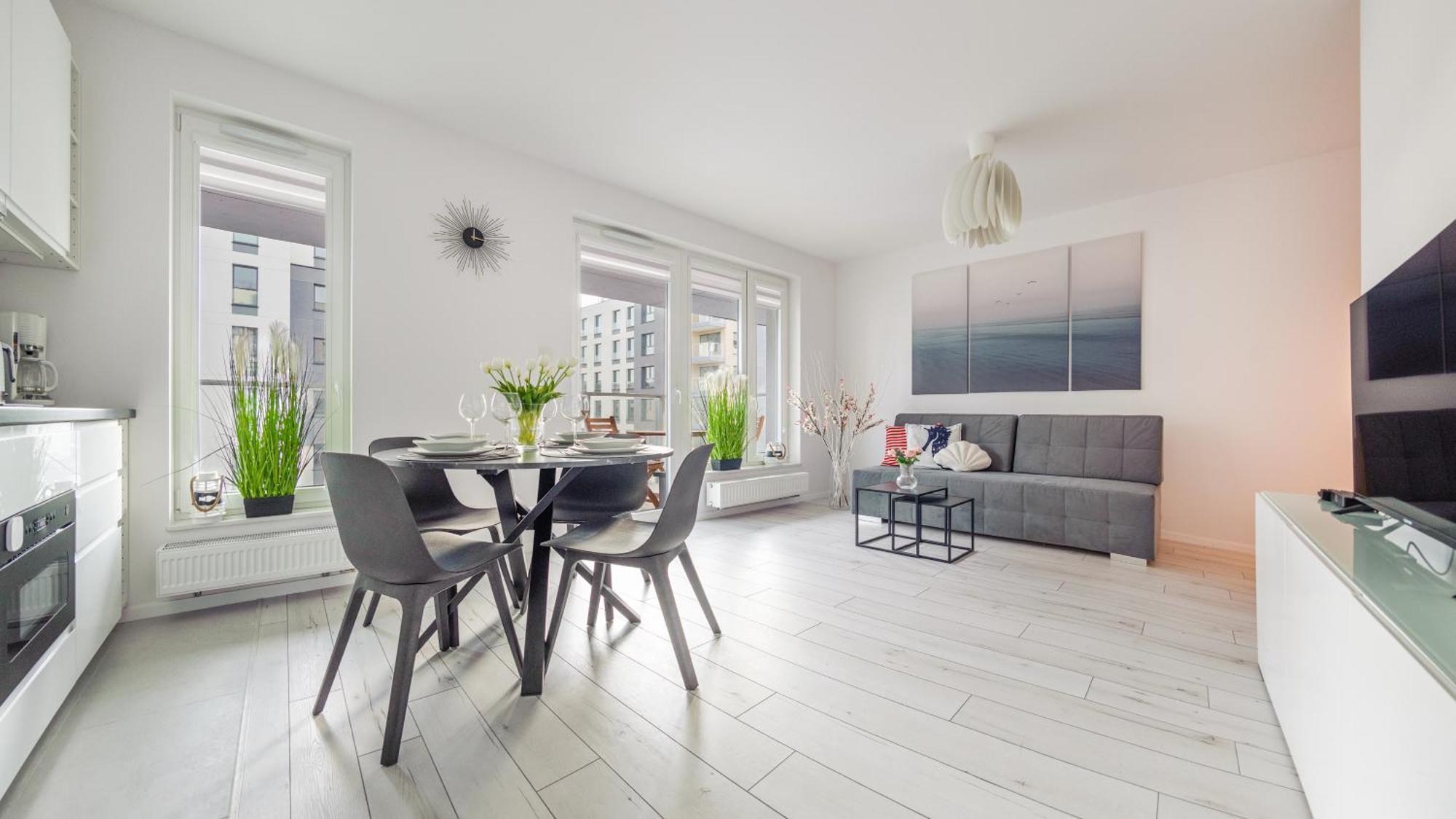 Apartamenty Sun & Snow Przystan Letnica Gdansk Exterior photo